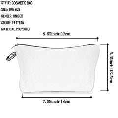 Sausage Dog Printing Makeup Bag Portable Travel Bags Children Pencil Case