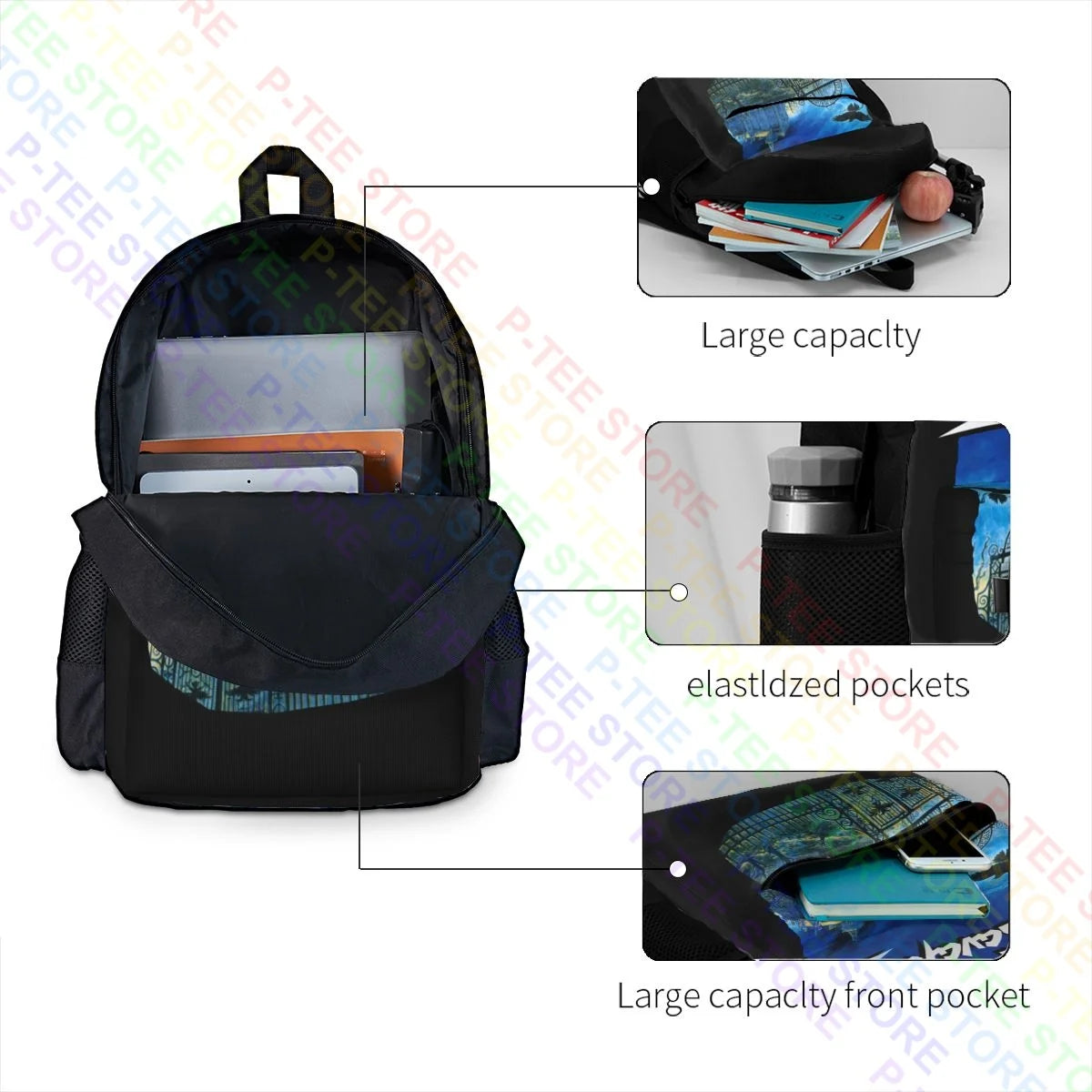 Savatage Poets And Madmen Tour Band Backpack