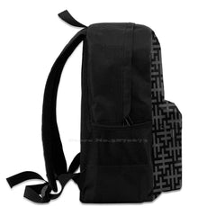 Sayagata 2 Version 2 Travel Laptop Backpack Maze Lucky Cross Pattern