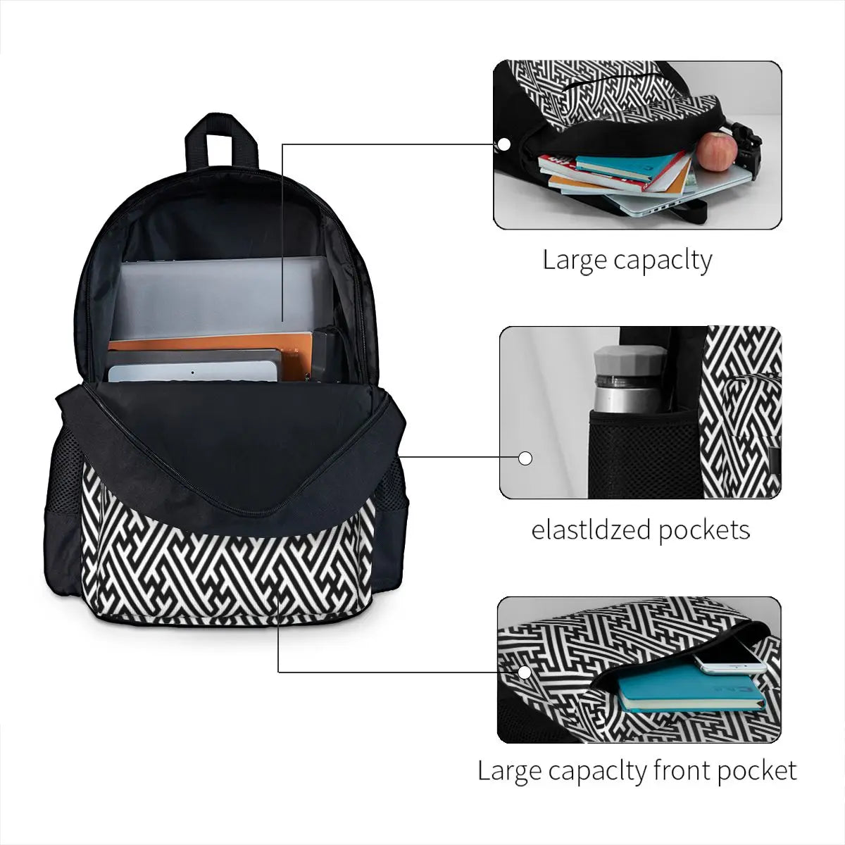 Sayagata Backpacks Men's and Women's Eco Friendly Bag
