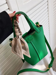 Green Pu Leather Women's Shoulder Crossbody Bag Shopper Female Handbags