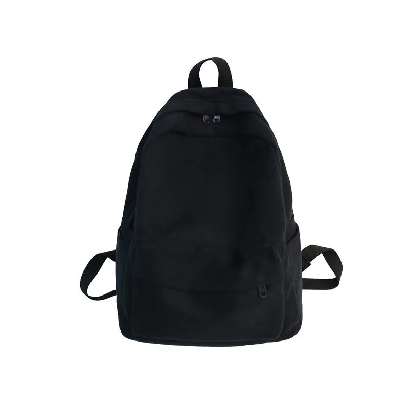 Canvas Girls Backpack Large Capacity Teen Travel Bag Mochila