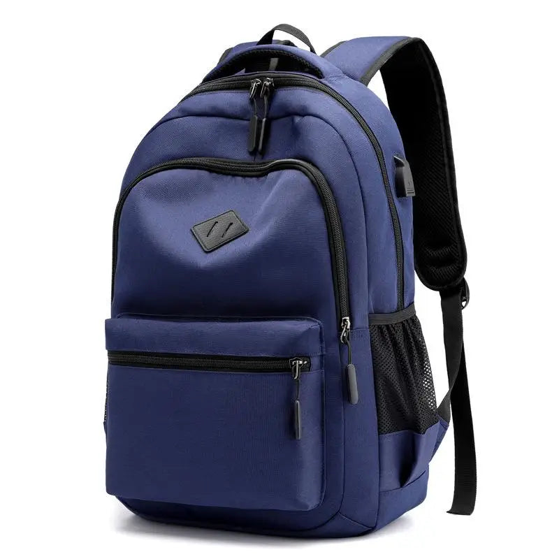 School Backpack USB Charging Port Bag Large Capacity Boys Girls