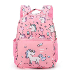 Kids School Bag Backpack Boys Girls 3-12 Years Old Cartoon Book Bag