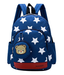 Teenage Girls School Bag Big Capacity Waterproof Backpack Pink Purple