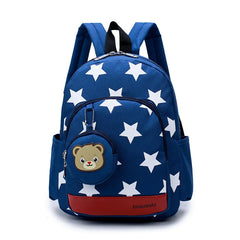 Teenage Girls School Bag Big Capacity Waterproof Backpack Pink Purple