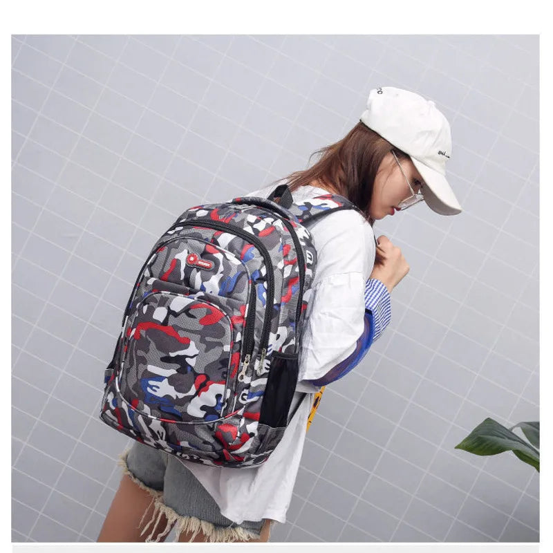 Large Capacity Schoolbag Backpack for Women