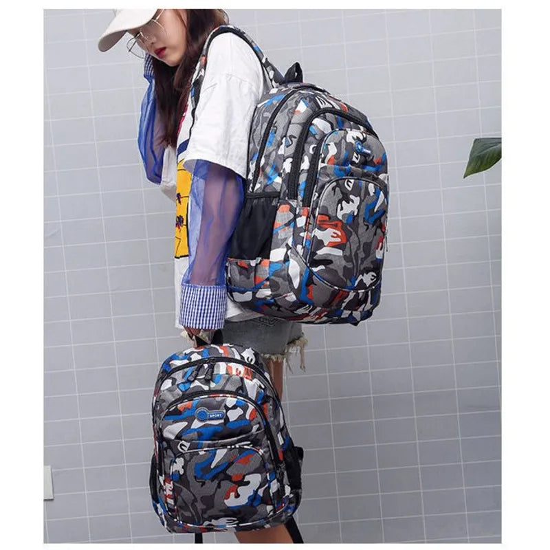 Large Capacity Schoolbag Backpack for Women