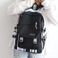 Junior College Student Backpack Light Campus College Bag Male Female