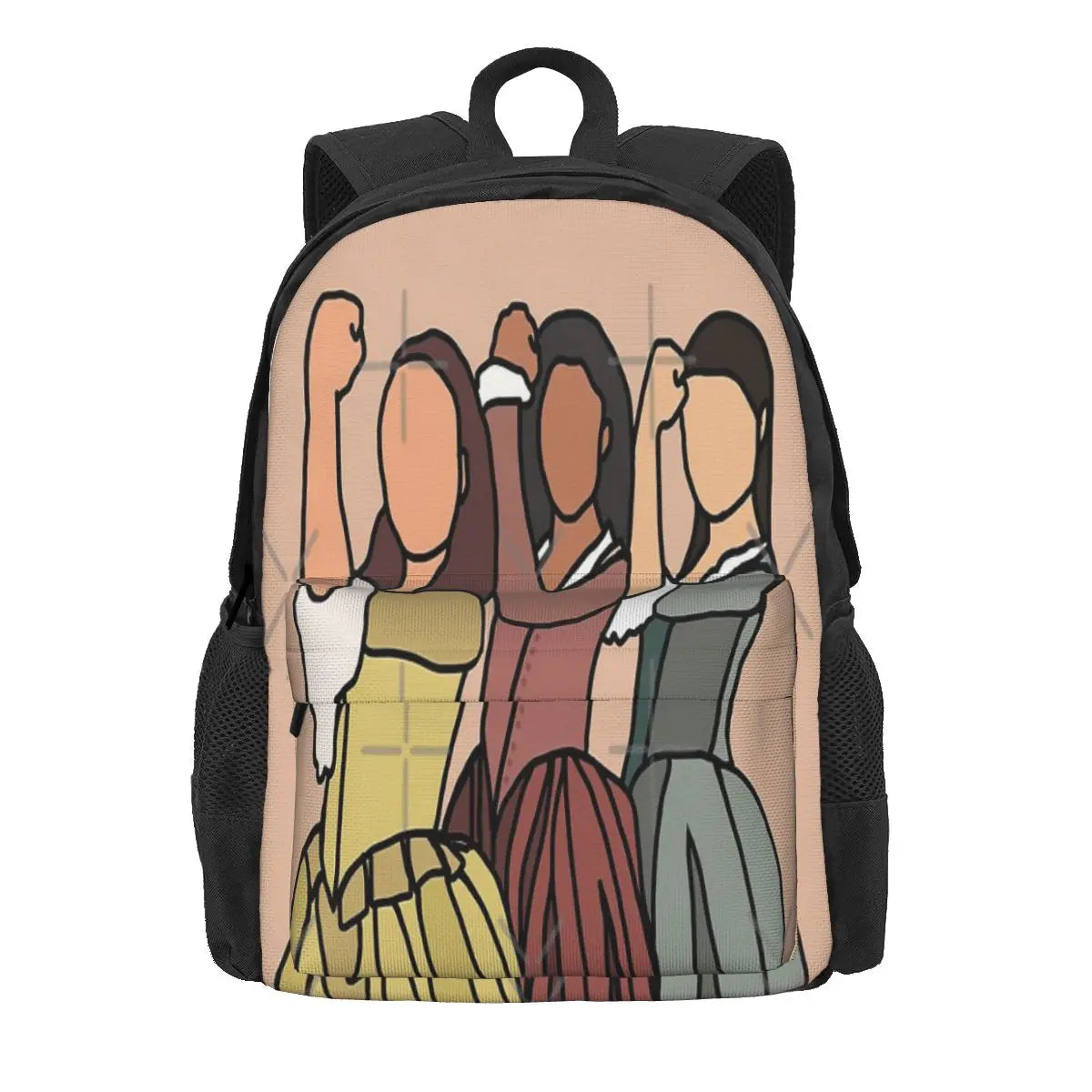 Schuyler Sisters 2 Backpacks Men Women School Bag Boys