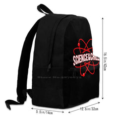 Science Guy Chill School Bag Big Capacity Backpack Laptop 15 Inch