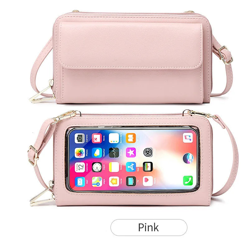 Women's Crossbody Shoulder Bag with Anti-Theft Strap