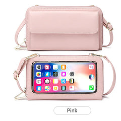 Women's Crossbody Shoulder Bag with Anti-Theft Strap