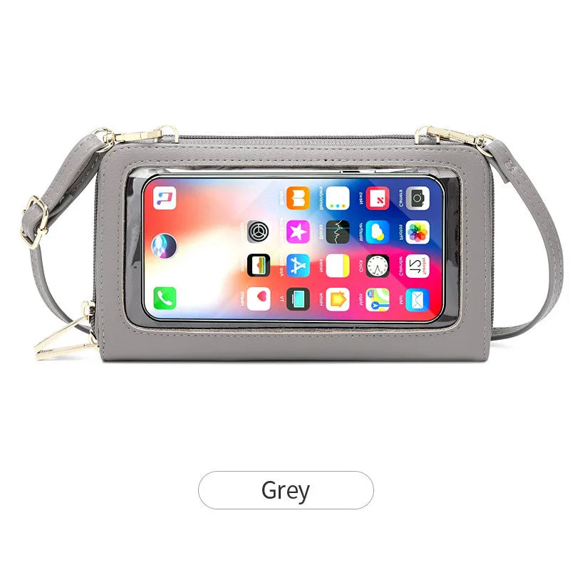 Women's Crossbody Shoulder Bag with Anti-Theft Strap