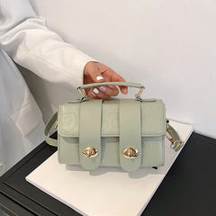 Wild Print Small Square Bag Single Shoulder Handbag