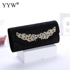 Sequin Evening Party Bag Diamonds Envelope Shoulder Handbag