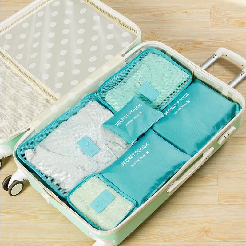 6pcs Home&Storage Bag Clothes Underwear Tidy Waterproof Organizers