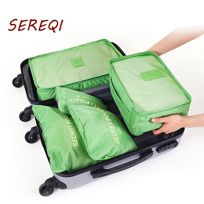 6pcs Home&Storage Bag Clothes Underwear Tidy Waterproof Organizers