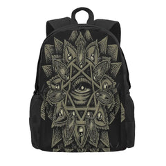 Seven Rays Eye Backpacks Men's Backpacks Bags For Women School Backpack