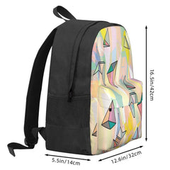 Shapes Backpacks Men's & Women's Eco-Friendly Anime Bag