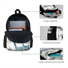 Sharks Landscape Format 2 Backpacks Men's Women's Kpop Kids Backpack