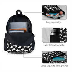 Sharks On Backpacks Men's and Women's Summer Backpack