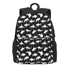 Sharks On Backpacks Men's and Women's Summer Backpack
