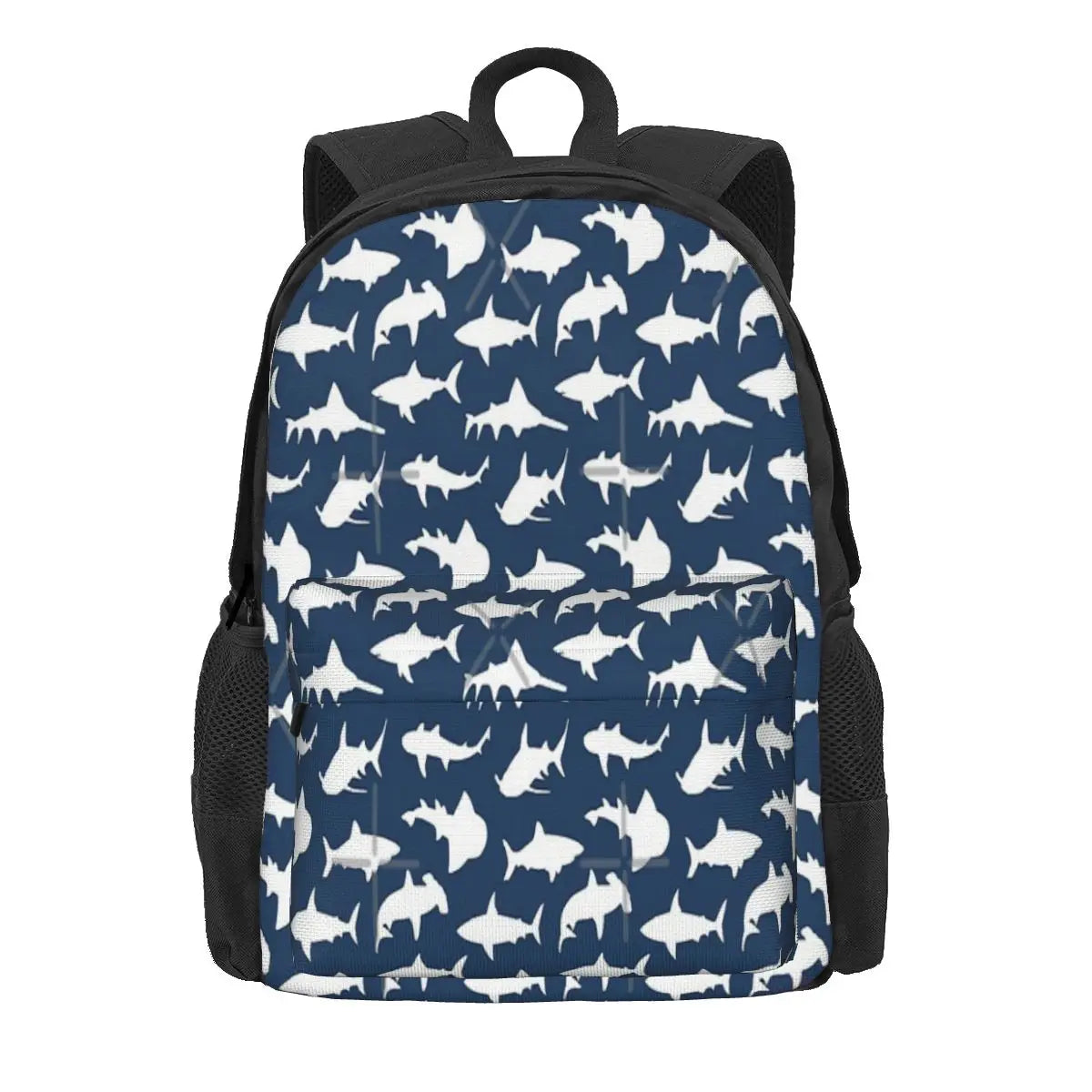 Navy Sharks Backpacks for Men Women
