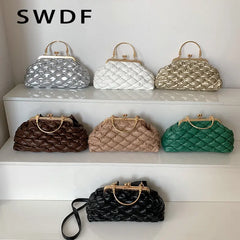 Shell Tote Bags PU Leather Shoulder Bags for Women