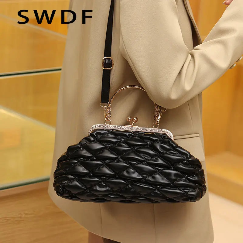 Shell Tote Bags PU Leather Shoulder Bags for Women