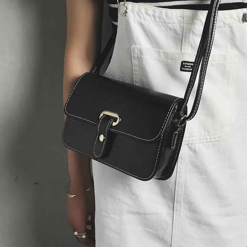 Shell Women Messenger Bags Crossbody Satchel Leather Mini Shoulder Bag