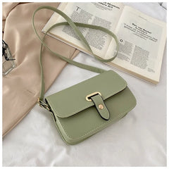 Shell Women Messenger Bags Women Crossbody Bags Small Square Leather