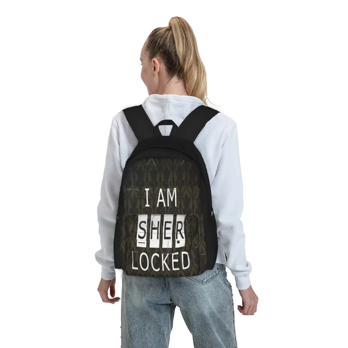 Sherlocked Backpacks Men's Backpacks Bags For Women Schoolbag