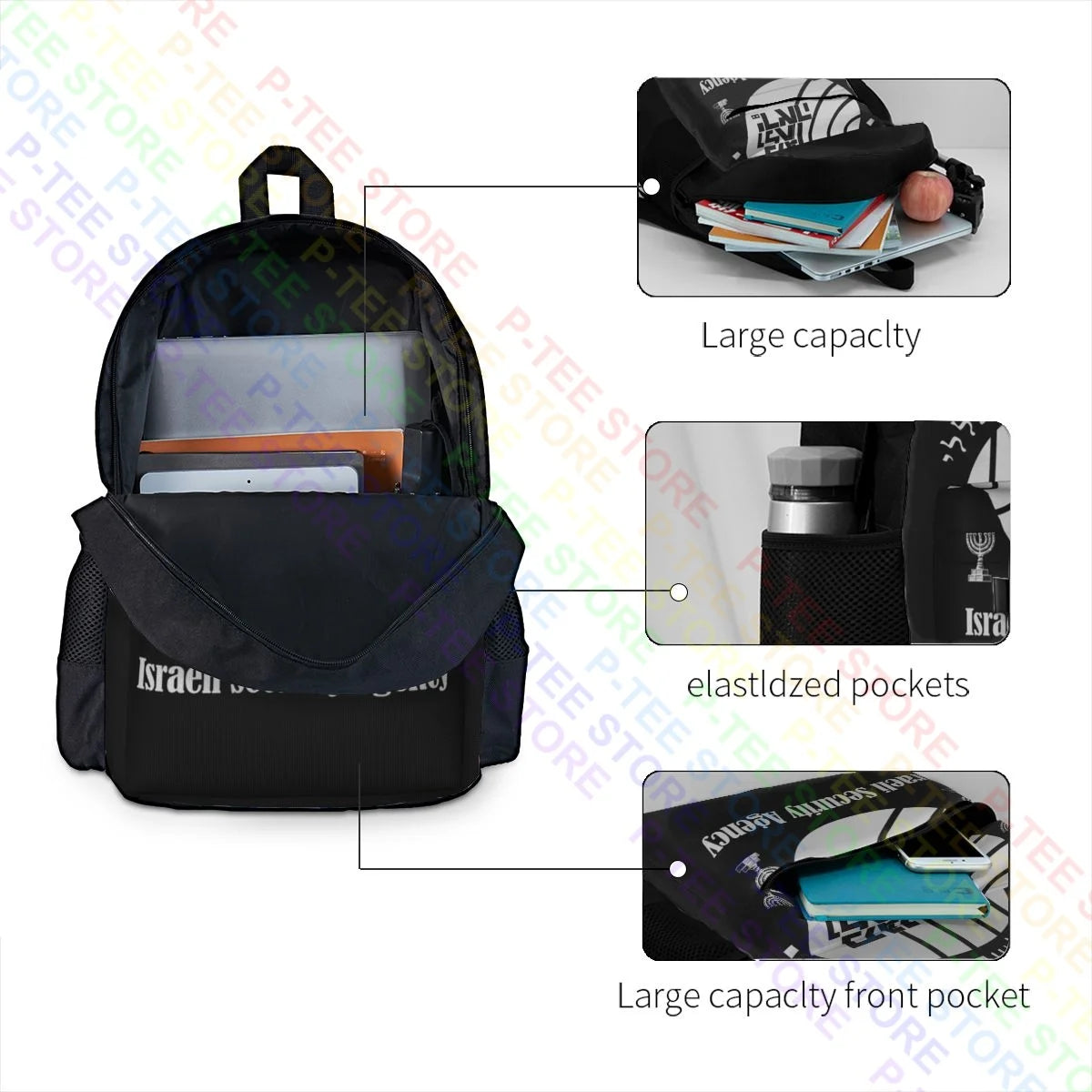 Israeli Security Agency Backpack Personalized