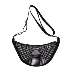 Canvas Crossbody Bag Women Casual Travel Chest Satchel Tote Summer Shoulder Pack