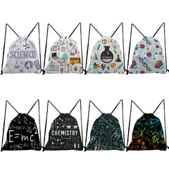 E=mc2 School Travel Book Bag Drawstring Physical Chemistry