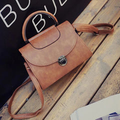 Shoulder Bag Ladies PU Leather Handbag Women Messenger Crossbody Small Bags Lock