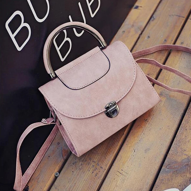 Shoulder Bag Ladies PU Leather Handbag Women Messenger Crossbody Small Bags Lock