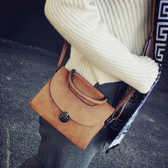 Shoulder Bag Ladies PU Leather Handbag Women Messenger Crossbody Small Bags Lock