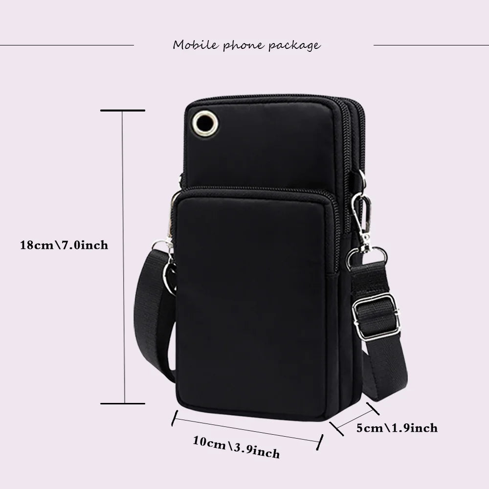 Waterproof Mobile Phone Case Shoulder Bag for iPhone 11 Pro Xs Max/Samsung