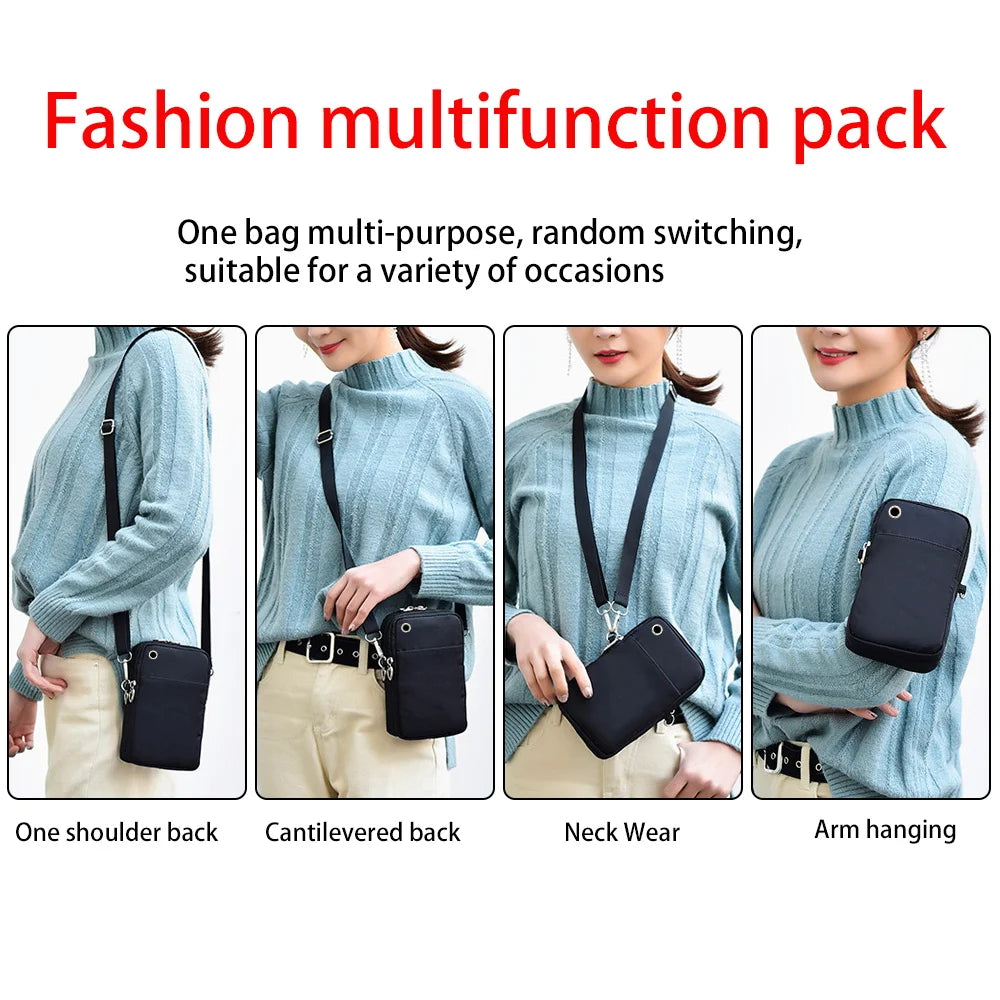 Waterproof Mobile Phone Case Shoulder Bag for iPhone 11 Pro Xs Max/Samsung