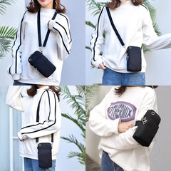 Waterproof Mobile Phone Bag Love Printing CrossBody Bag