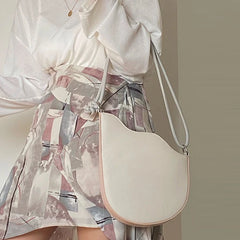 Shoulder Bags Women Irregular Panelled Handbags PU Leather