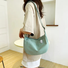 Shoulder Bags Women Solid Harajuku Multifunction Handbags Large Capacity