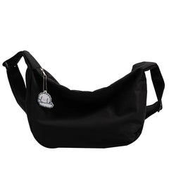 Shoulder Bags Women Solid Harajuku Multifunction Handbags Large Capacity