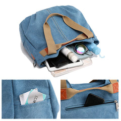 Canvas Tote Bag for Women Large Capacity Handbag