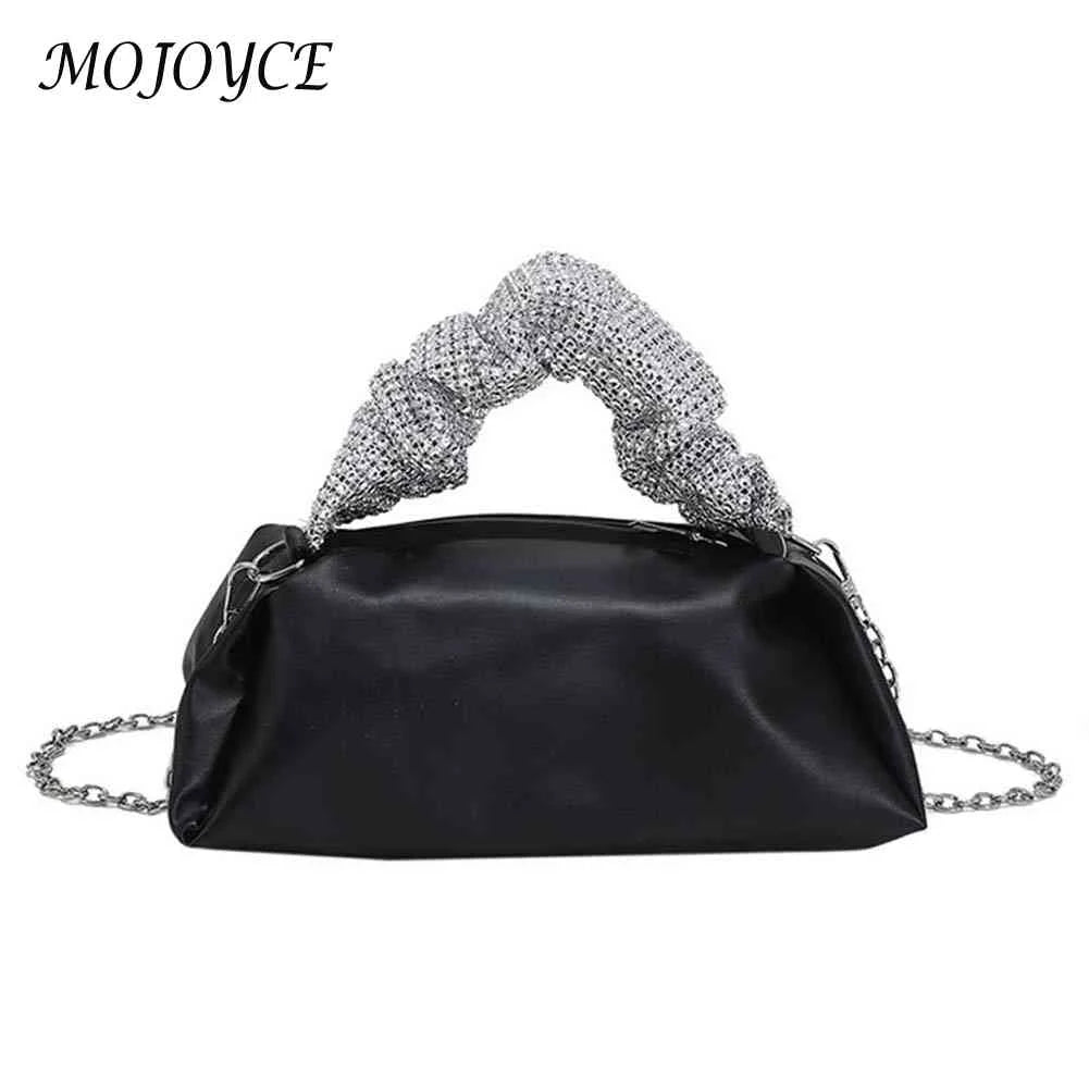 Leather Shoulder Small Tote Female Travel Underarm Top Handle Bag