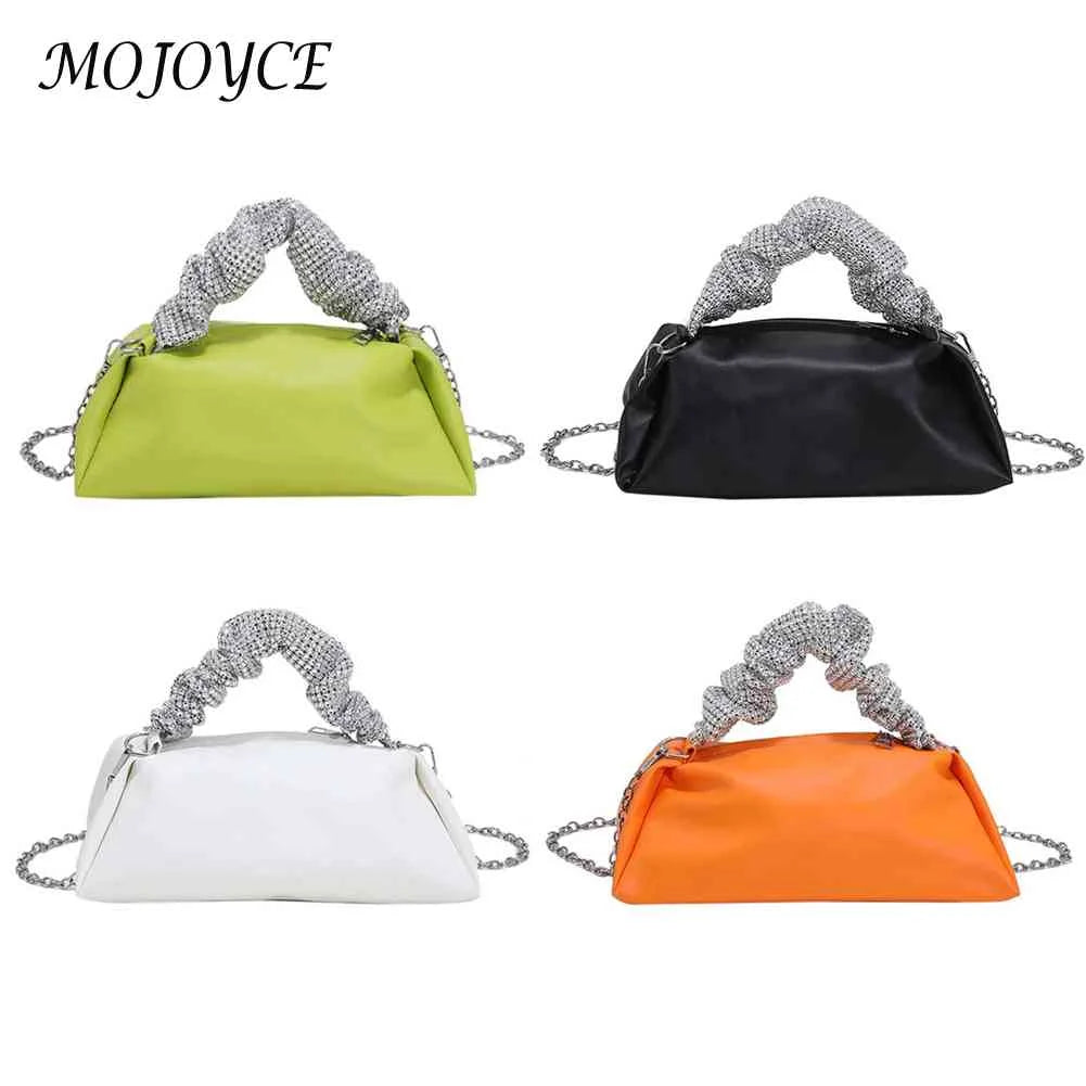 Leather Shoulder Small Tote Female Travel Underarm Top Handle Bag