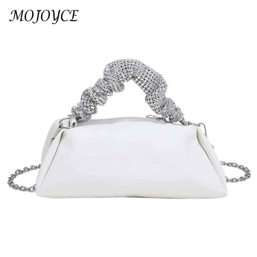 Leather Shoulder Small Tote Female Travel Underarm Top Handle Bag