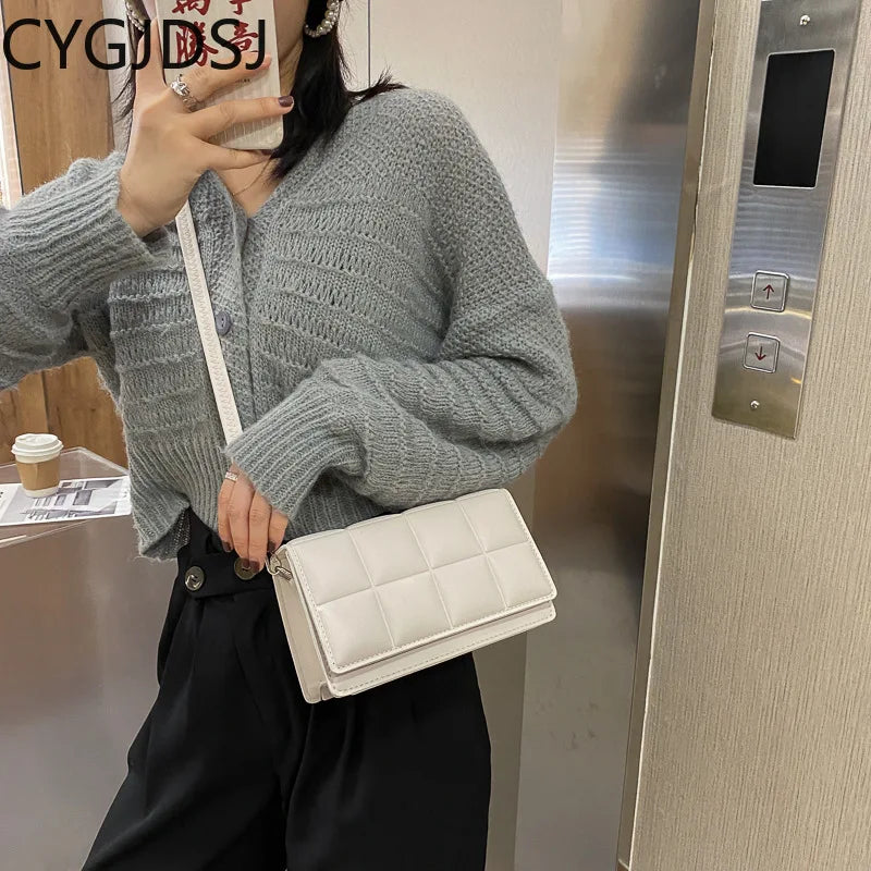 Shoulder Leather Bags Crossbody Sling Office Sac A Main Femme